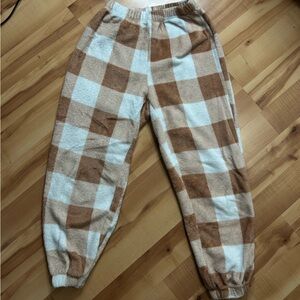 Cozy Checkered Bottoms